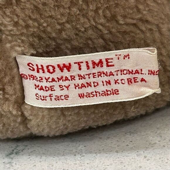 Vintage Showtime Kamar ET Plush Toy Kids 12" Brown 1982 Stuffed Alien VG Cond. - Picture 9 of 10